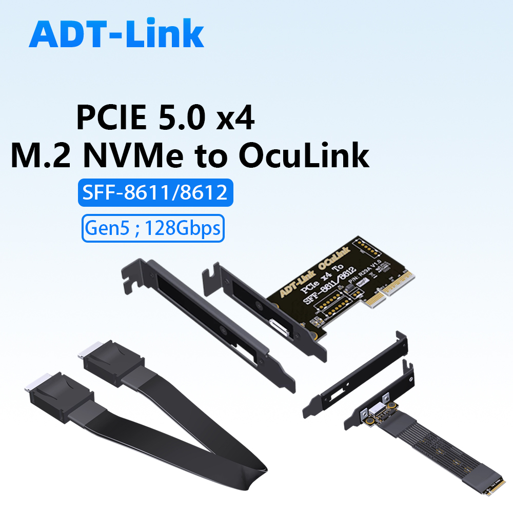 Adaptateur PCIE 5.0 X4 Gen5 M. - Oculink Egpu Dock Graphics Card avis et prix